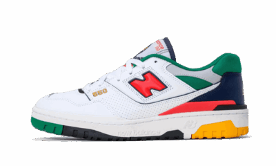 WHITE MULTICOLOR