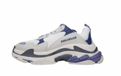 TRIPLE S WHITE PURPLE
