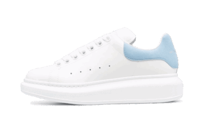 OVERSIZED WHITE POWDER BLUE