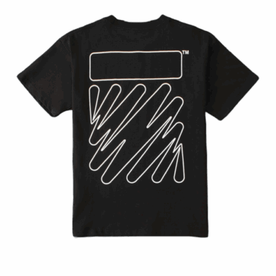 T-SHIRT OFF – BLACK/WHITE 4