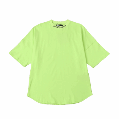 T-SHIRT PALM ANGLS CREWNECK – FLUO