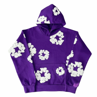 DENIM TEARS – Hoodie violet