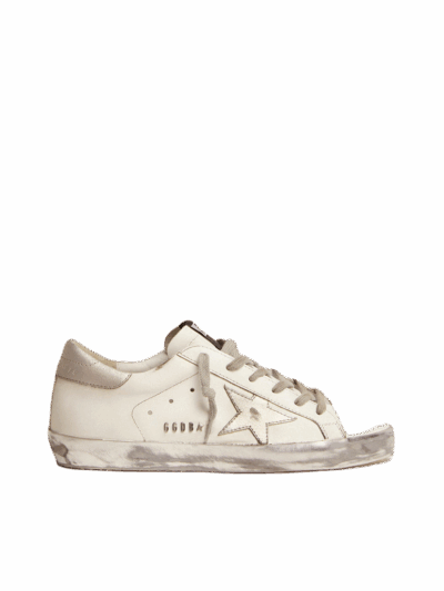 GOLDEN GOOSE FOXING SPARCLE ARGENTO