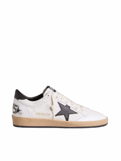 GOLDEN GOOSE STELLA NERA TALLONCINO NERO