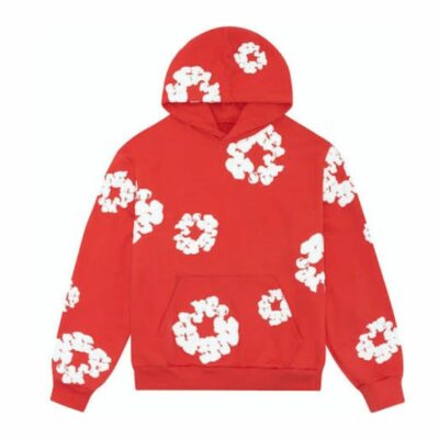 DENIM TEARS – Hoodie Red