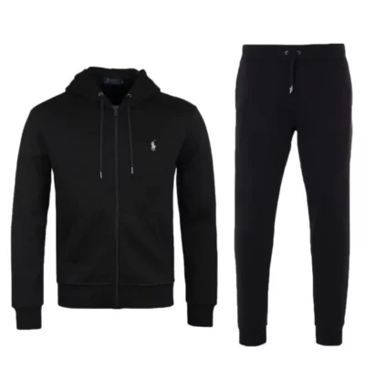 TRACKSUIT POLO -BLACK