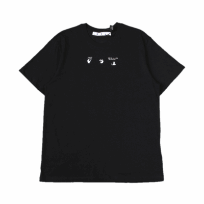 T-SHIRT OFF – NERO/BIANCO 1