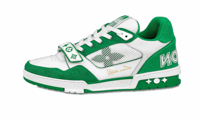 Green Monogram Denim Cinturino