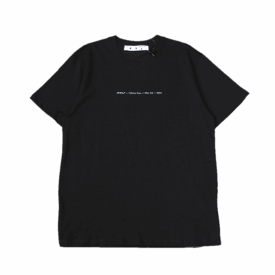 T-SHIRT OFF WHITE – NERO 6