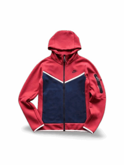 NK TECH FLEECE – BORDEAUX/DARK BLUE (completa)