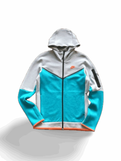 NK TECH FLEECE – LIGHT BLUE/GREY (completa)