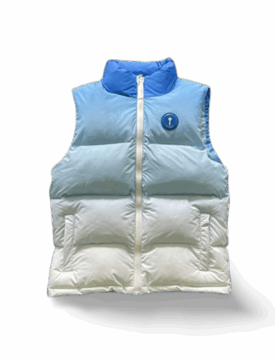 IRONGATE BADGE GILET ICE-BLUE