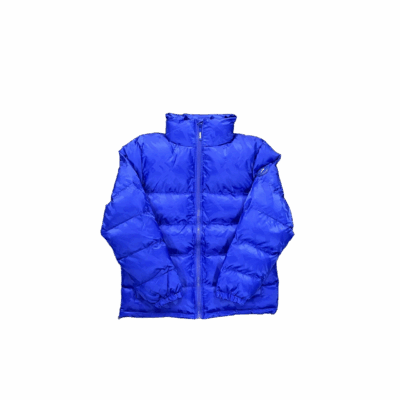 IRONGATE T JACQUARD PUFFER JACKET – BLUE
