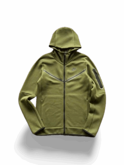 NK TECH FLEECE – GREEN (completa)