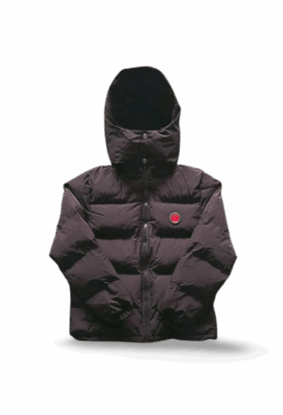 DETACHABLE HOODED PUFFER
