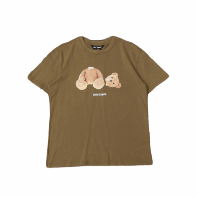 PALM T-SHIRT – BROWN
