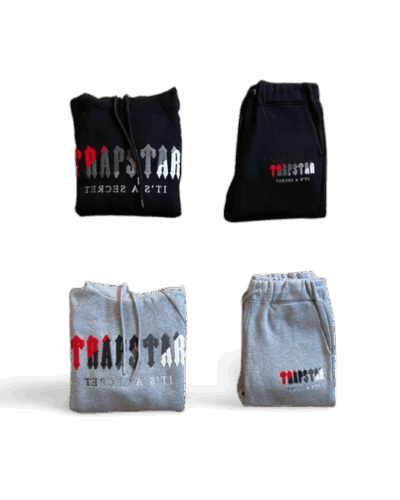 TRAPSTAR CHENILLE DECODED HOODED TRACKSUIT