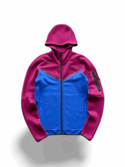 NK TECH FLEECE – PURPLE/BLUE (completa)