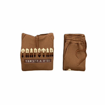 CHENILLE DECODED 2.0 HOODIE TRACKSUIT – BISON