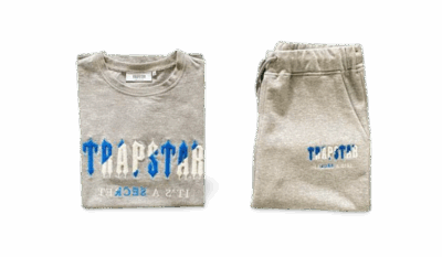CHENILLE DECODED SHORT SET-GREY