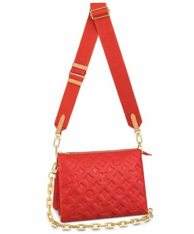 Coussin PM/Rosso/Nero