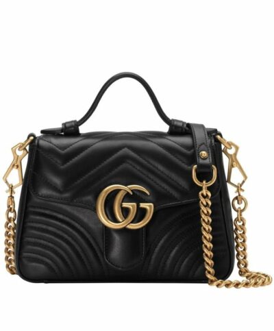 GG Marmont Nero/Rosso/Verde 20 cm