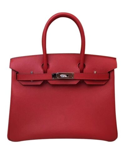 Birkin 30 Epsom Red