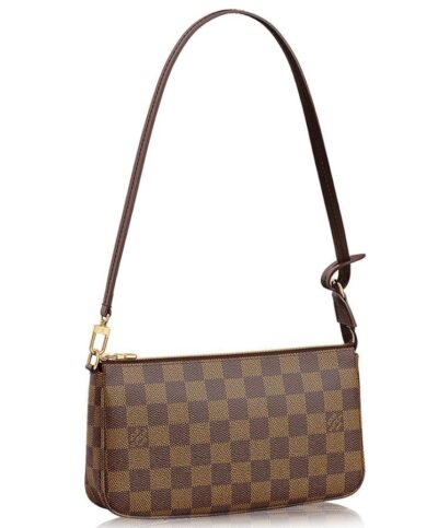 Damier Brown Clutch Bag