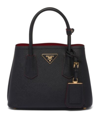 Double Saffiano Nero