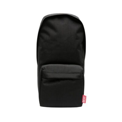 logo-tag messenger bag