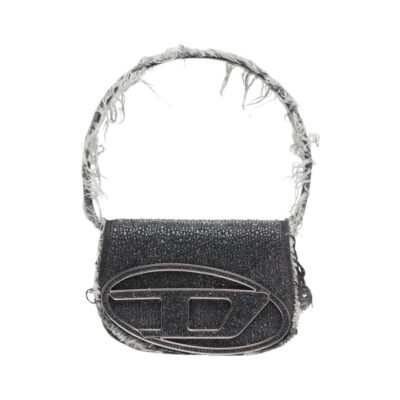 mini 1DR crystal-embellished shoulder bag
