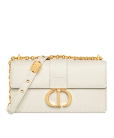 Montaigne east-west Bag with chain Cream