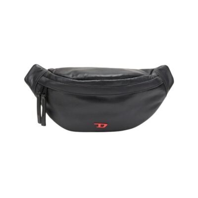 Rave logo-plaque belt bag