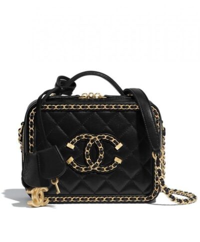 Top handle bag black